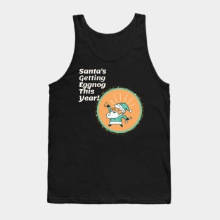 Santa's Eggnog Tank Top